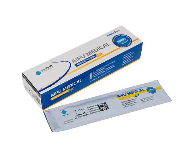 可吸收 PDO 倒刺免打結(jié)縫線(黑針)